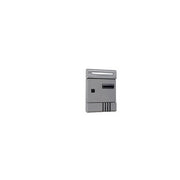 C CASSETTA POSTALE CONDOMI SILV 9006 20.5X6.5X29CM