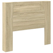 Testiera | Testata con Mobile e LED Sonoma 120 x 16,5 x 103,5 cm