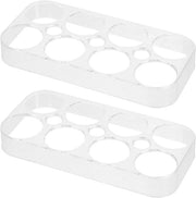 Eierdozen per 2 pezzi per Frigorifero - Contenitore e Deposito per Uova - Sostenibile e Pratico