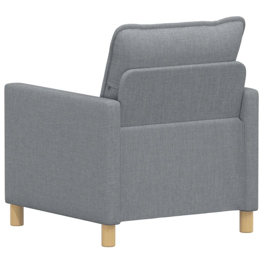 Divano Grigio Chiaro 76 x 81 x 87,5 cm Tessuto