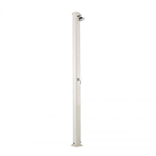 Doccia Solare Jolly 25 Litri In Alluminio Con Miscelatore Colore Bianca Cv-A600/9001