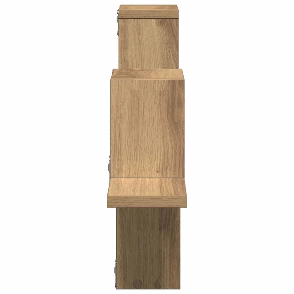 Scaffale da parete Rovere artigianale 104,5 x 43 x 10 cm 869115