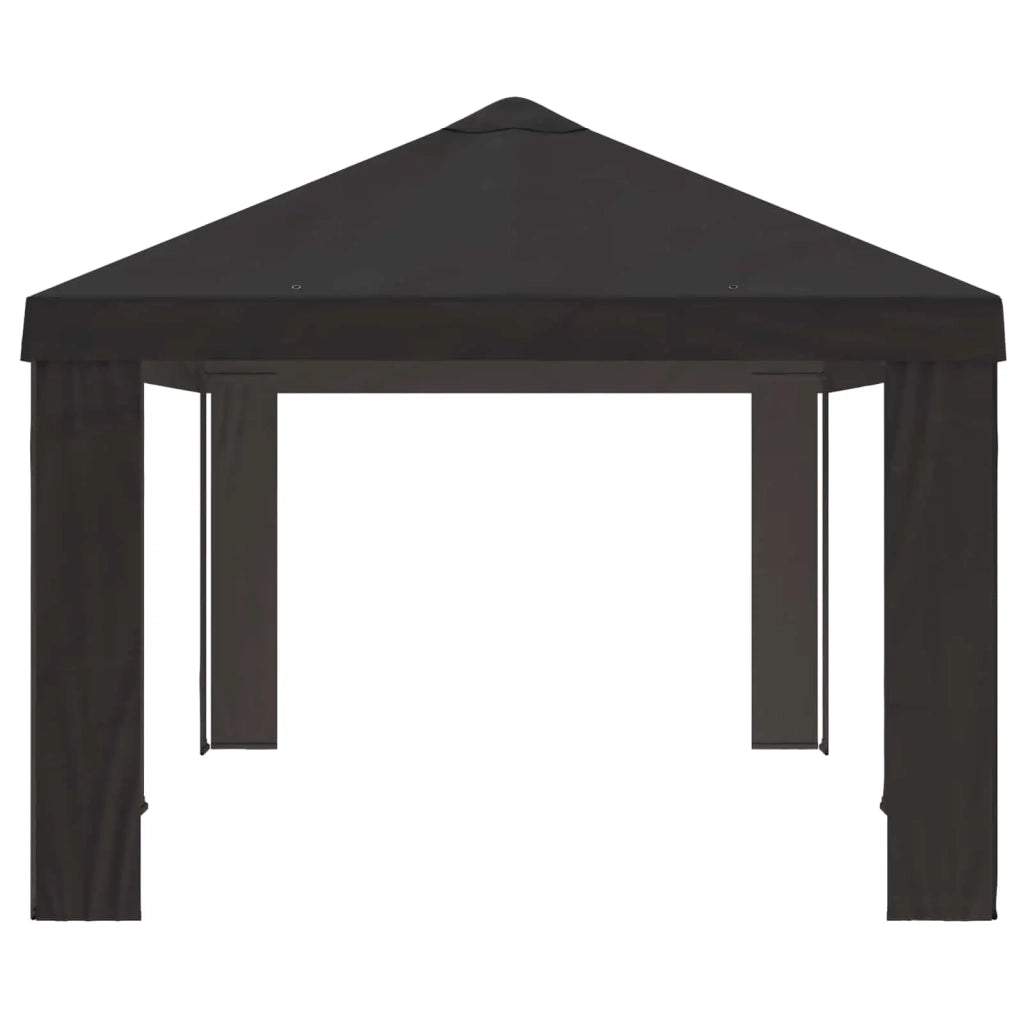 Copertura per Gazebo 6 x 3 m Antracite Poliestere 190 900425