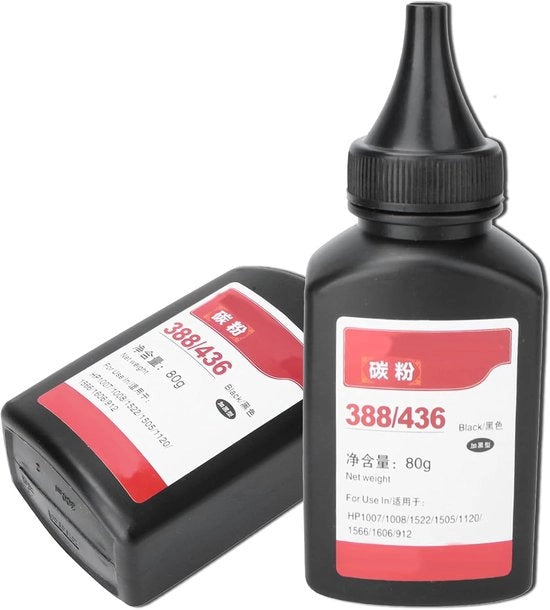 Polvere per Toner di Ricarica 100g/3,5oz - Adatto per Kit di Ricarica per Stampante - P1008 M1213 M1136 M1216 P1106 P1107 P1108