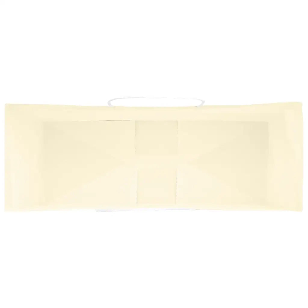 Sacchetti di Carta 50 pz con Manici Gialli 45x17x48 cm