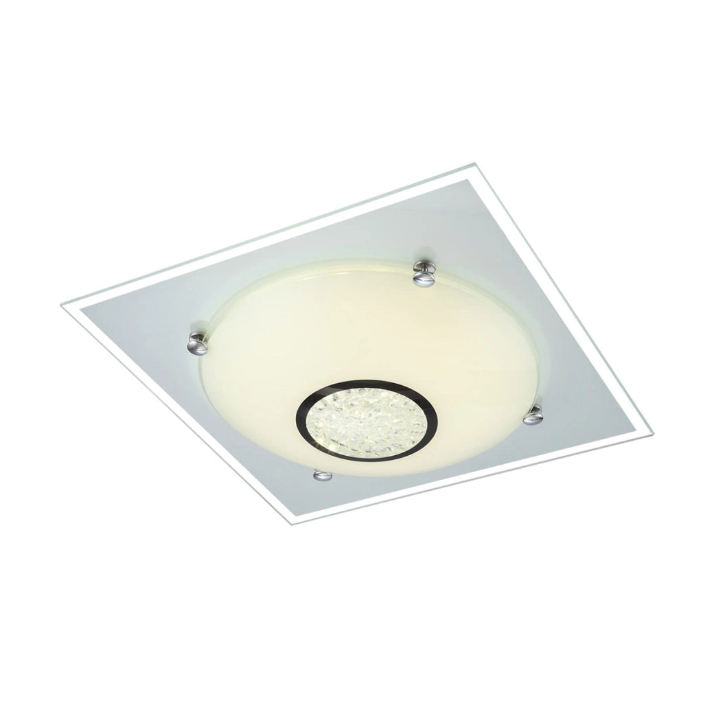 Plafoniera LED Italux Minako quadrata bianca 12W 33,5cm