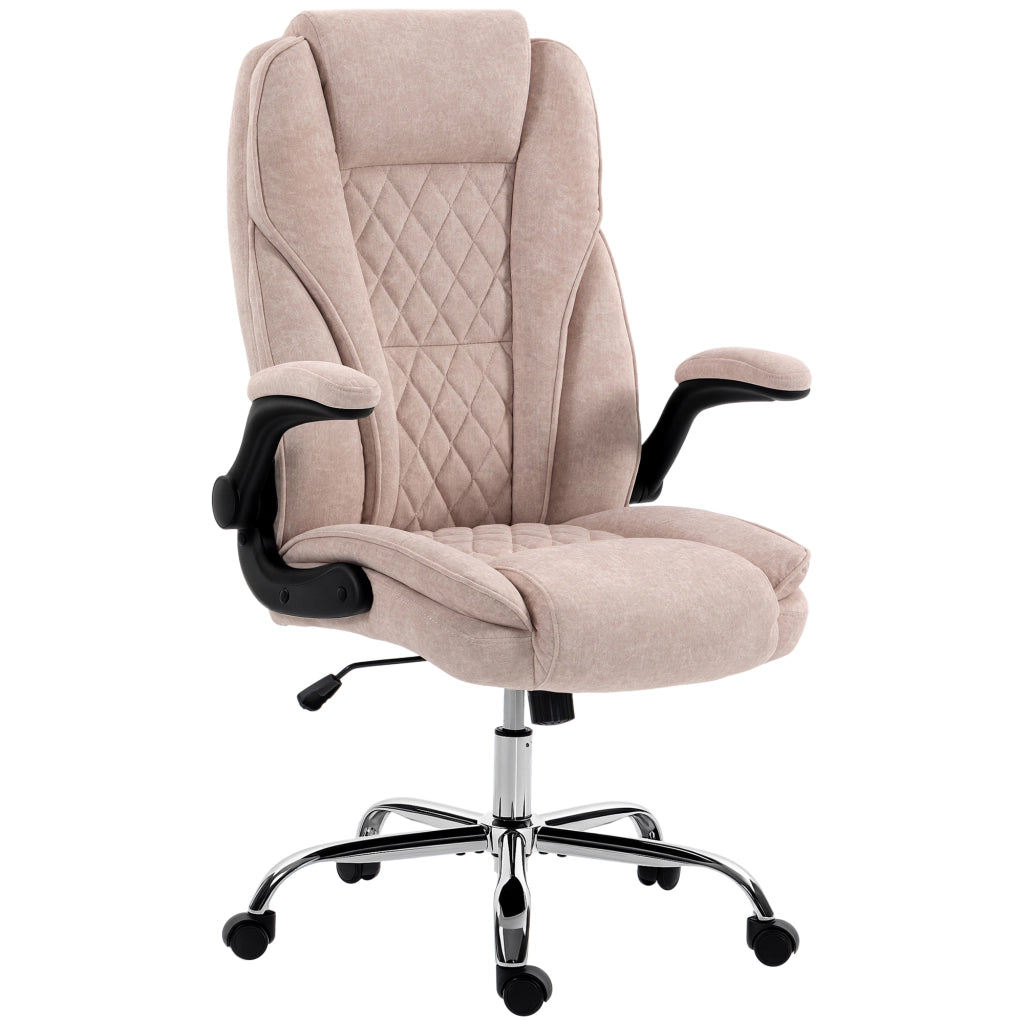 Sedia da Ufficio Ergonomica ¨C Xylo ¨C Rosa, Braccioli Regolabili, 70x70x114-122 cm