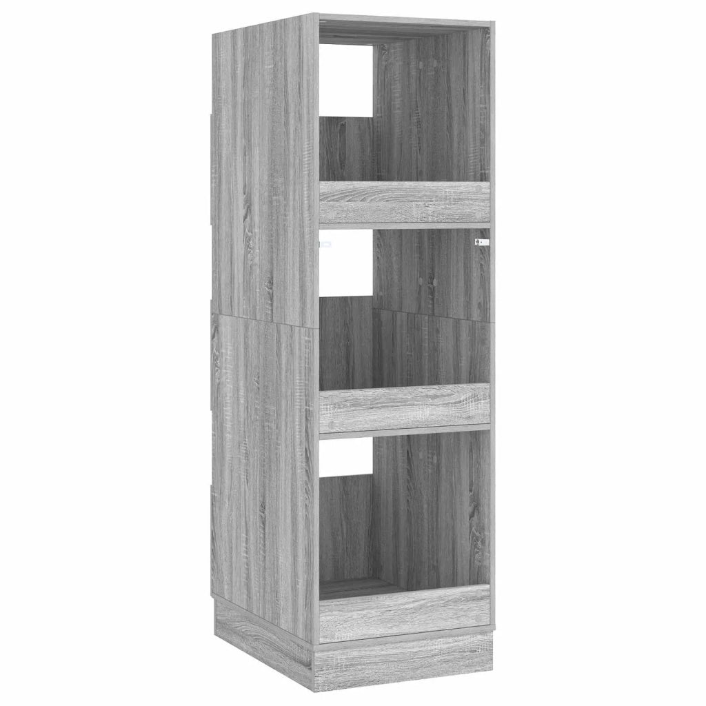 Mobile da lavanderia con porta Grigio Sonoma 50 x 68 x 162 cm