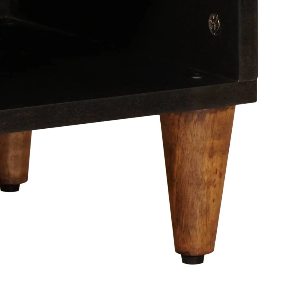 Mobile TV Noce 100 x 33 x 46 cm Legno di mango massello 4018240