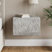 Mobiletto da notte a muro Grigio Cemento 49 x 34,5 x 20 cm 898791