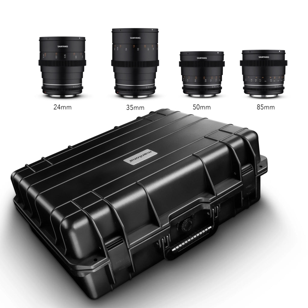 MF 24/35/50/85 MK2 VDSLR Set di custodie per Canon R