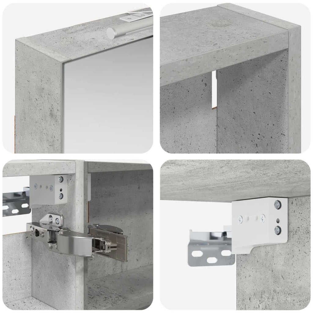 Set di Armadi da Bagno con porta 3 pcs 120 x 10,5 x 60,5 cm 3403739