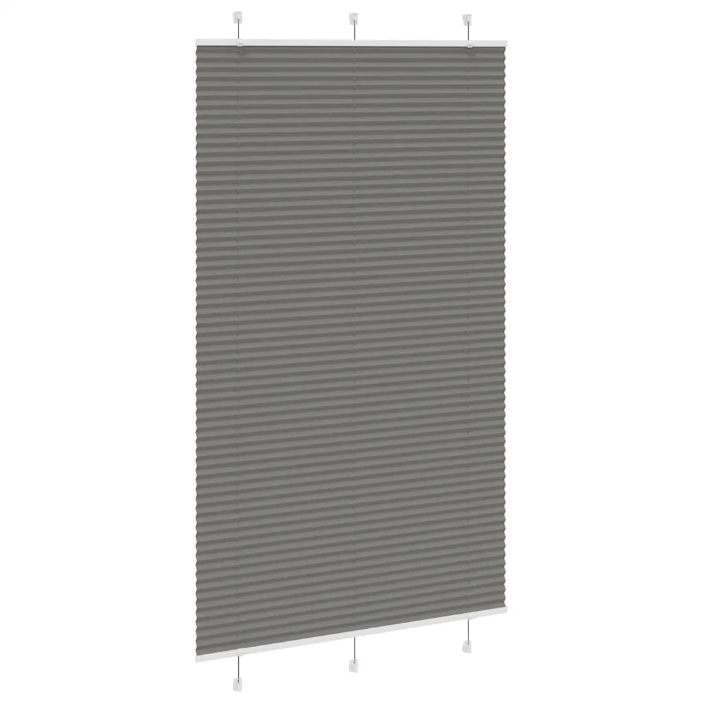 Tenda Plissettata Antracite 120x200cm Larghezza Tessuto 119,4cm 4015113
