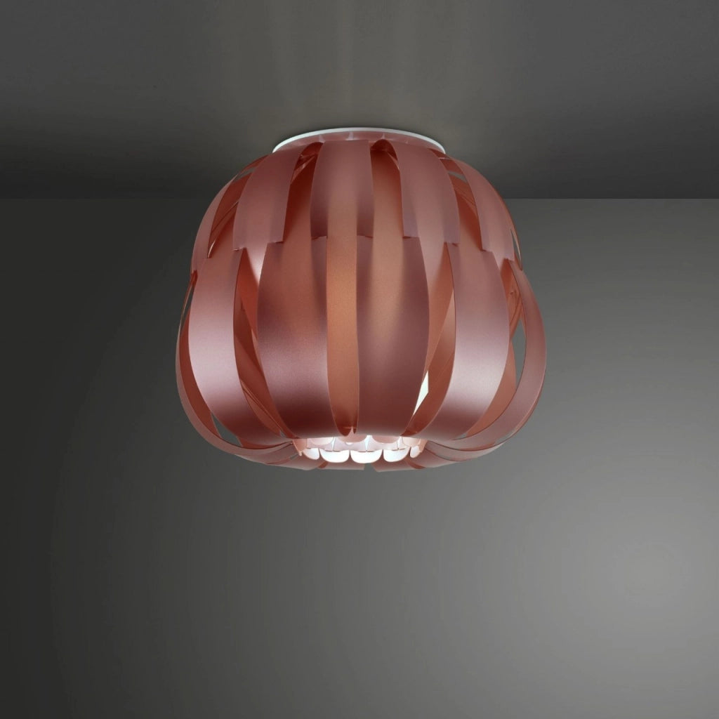 Plafoniera Pink Metal Cm. 29 x 23h