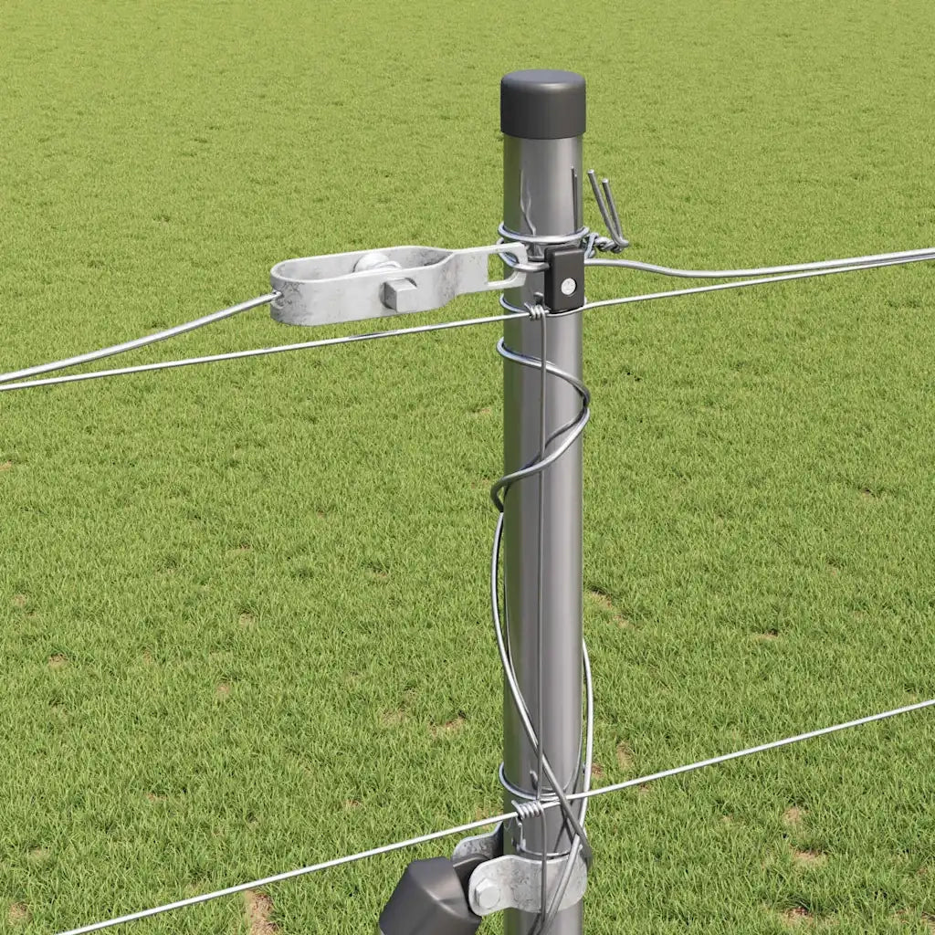 Palo della recinzione Zincato 25 x 1,6 m Acciaio 3351525