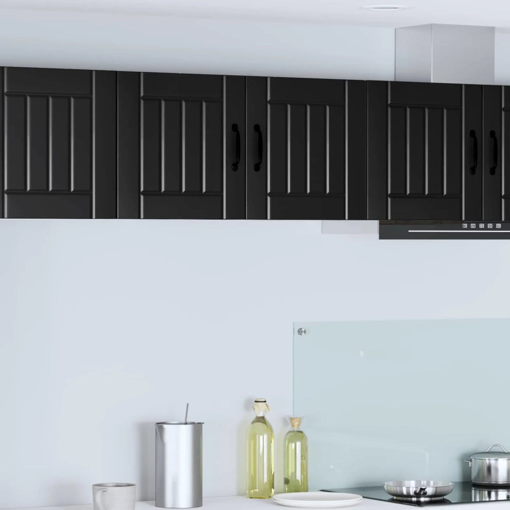 Armadietto a muro LUCCA Nero 80 x 31 x 40 cm