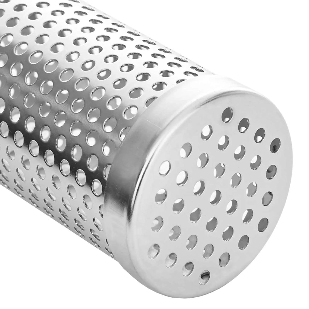 Tubo affumicatore 2 pcs Ø 5 x 30 cm Acciaio Inox 304 Argento 42042728