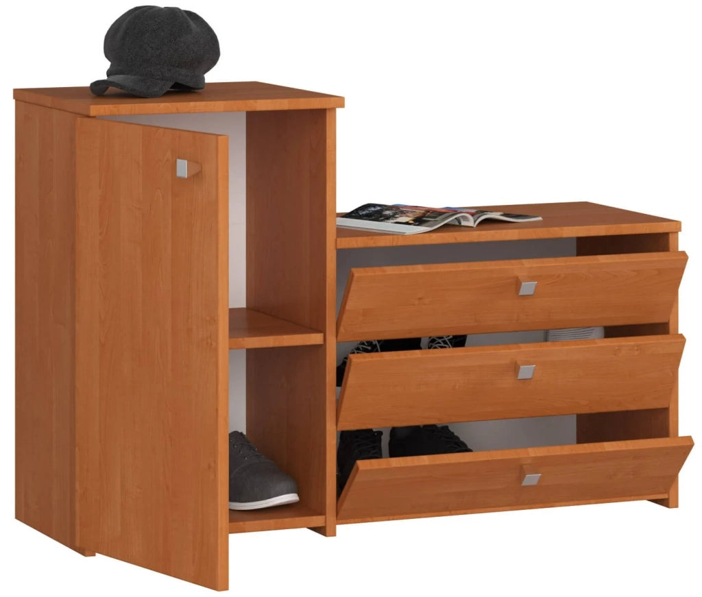 Scarpiera AKORD S16 Ontano 98,4 cm 4 ante 98,4x33x68 cm
