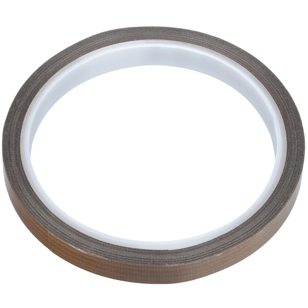 Nastro Teflonato per Saldatrice 10mm x 10m – Resistenza Termica -70°C a +300°C | Fibra di Vetro, PTFE