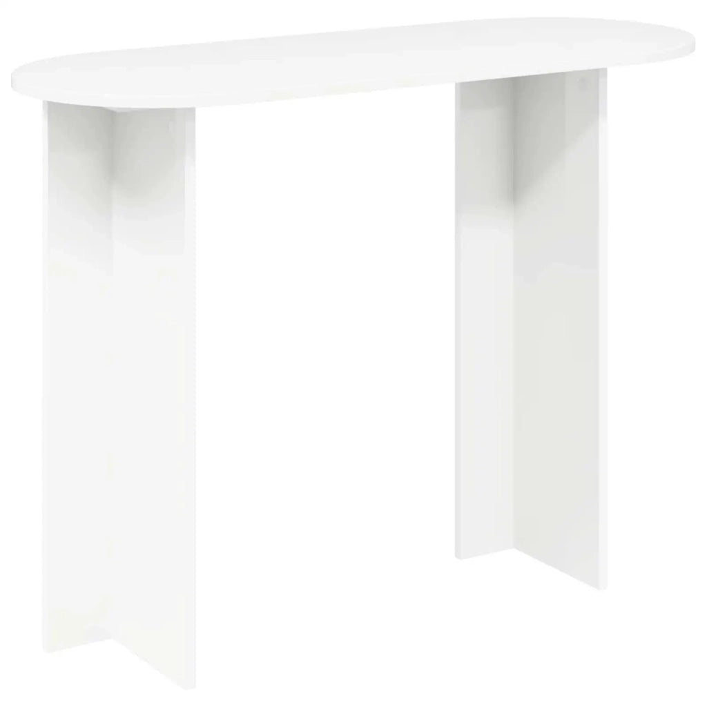 Tavolo consolle Bianco 100 x 39,5 x 75 cm Legno ingegnerizzato