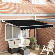 Tenda Retrattile Automatica  Nera 350x250 cm