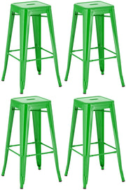 Set di 4 sgabelli da bar Joshua 3