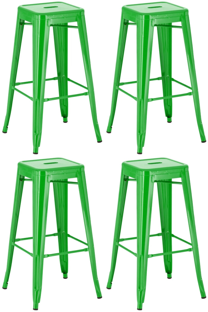 Set di 4 sgabelli da bar Joshua 3