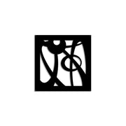 INTERSTELLAR - Pannello in PVC traforato - Parasole Misura: 98x98 cm, Colore: nero