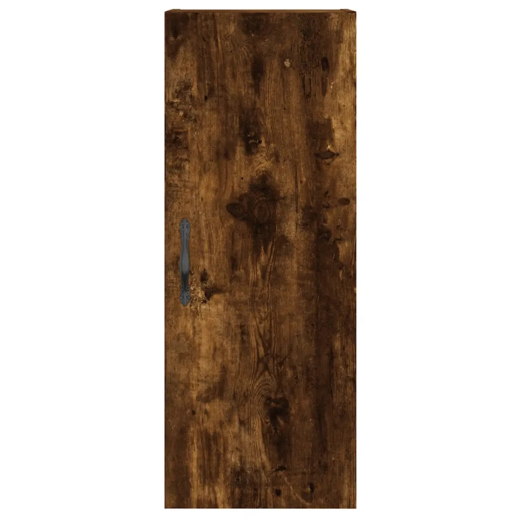 Credenza Rovere Fumo 34,5x34x180 cm in Legno Multistrato 3198886