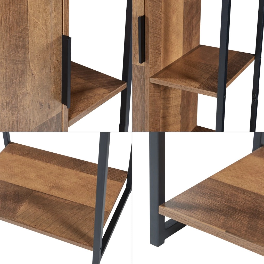 Mobile colonna bagno 165 x 43 x 30 cm marrone 03_0009952