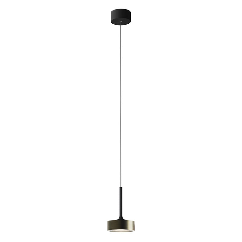 Hole Sospensione Nero/Bronzo LED 13W 38° IP20 3000K CRI90 - Lampada a sospensione potente in alluminio per interni - Rossini Group
