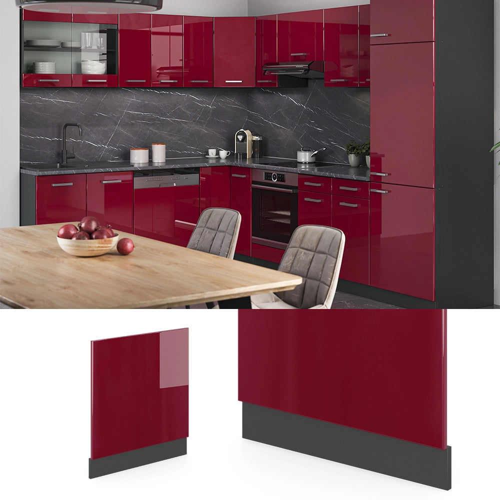 Vicco Pannello frontale Rosso 60 cm , AP Oak