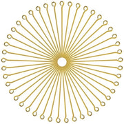 Punti per gioielli in acciaio inossidabile - 200 pezzi - 70 mm - adatti per principianti - per la creazione di gioielli
