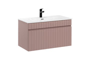 Set mobili bagno 80 cm con lavabo Iconic Rose 80 cm