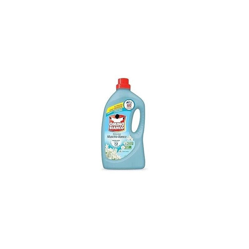 OMINO BIANCO DETERSIVO DA 2,4LT 60 LAVAGGI AL MUSCHIO BIANCO