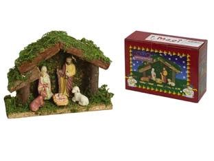 PRESEPE IN LEGNO PICCOLO    I RE MAGI