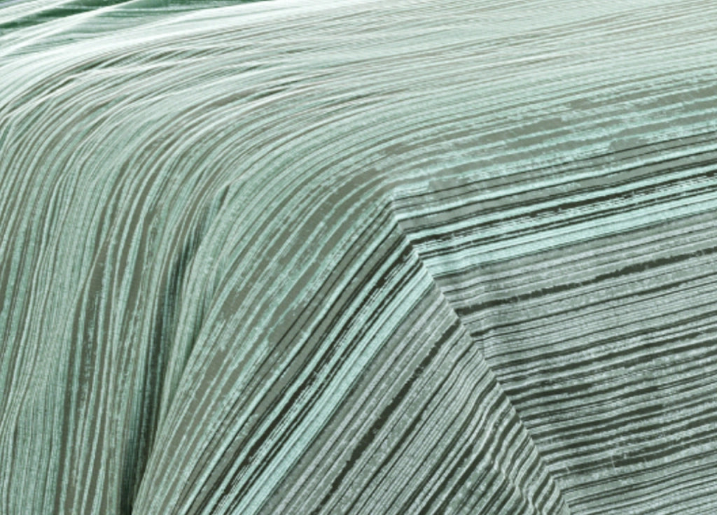 Trapuntino Piumino Estivo Primaverile 100gr/mq Leggero Disegno Padel - 1 Piazza E Mezza - Verde