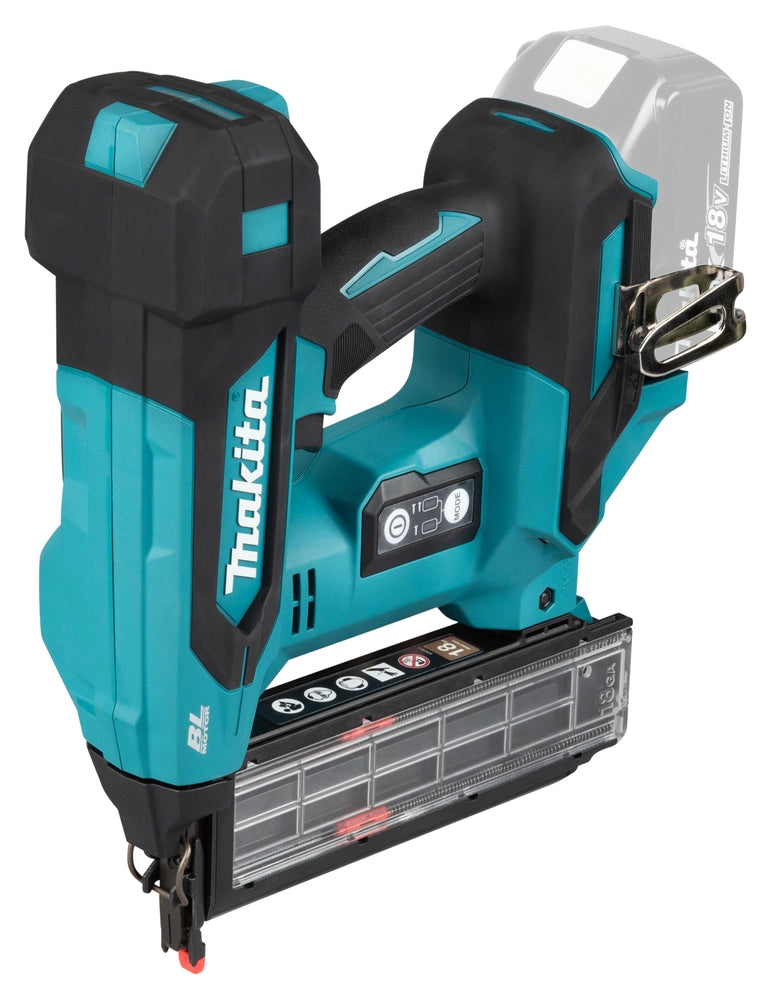 Makita DBN501ZJ – Chiodatrice 18V LXT 18 Ga per chiodi 15–50 mm solo corpo