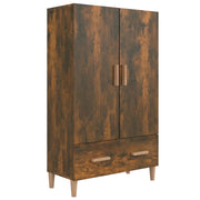 Credenza cassettiera cassettiera mobile contenitore organizer cucina soggiorno soggiorno alto 70 x 31 x 115 cm derivati ​​del legno marrone 02_0033549