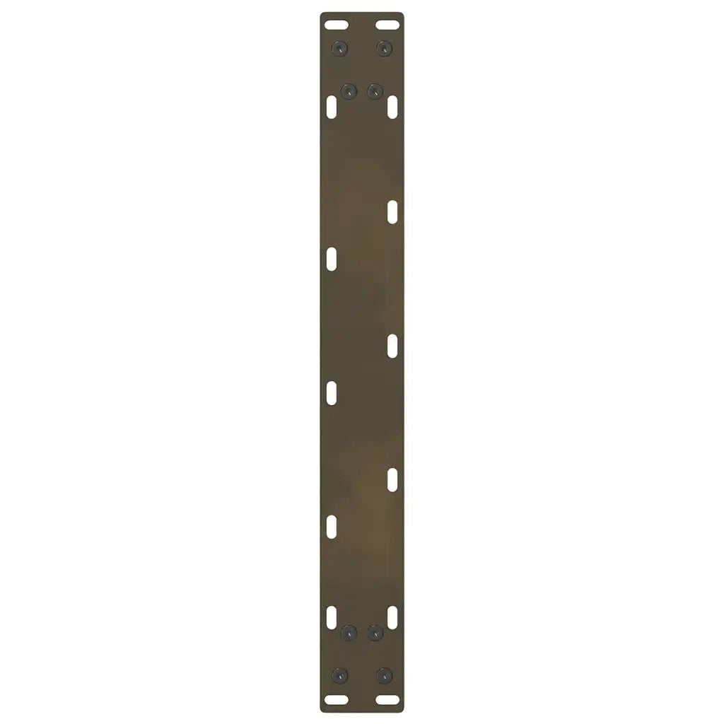 Gambe per Tavolino da Caffè in Acciaio Naturale 2 pz 60x(42-43) cm Acciaio 4013287