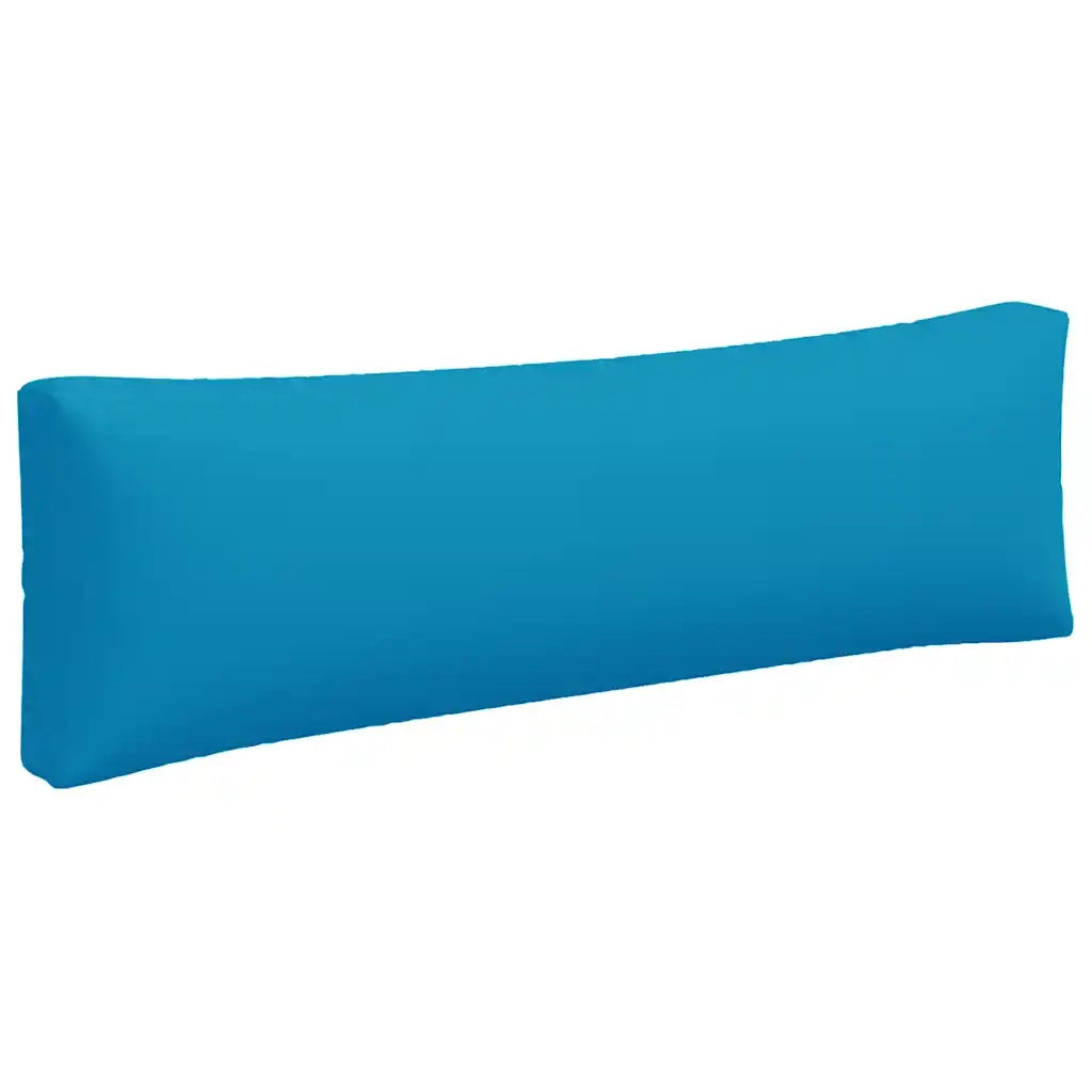 vidaXL Cuscini per Pallet 3 pz Azzurro in Tessuto