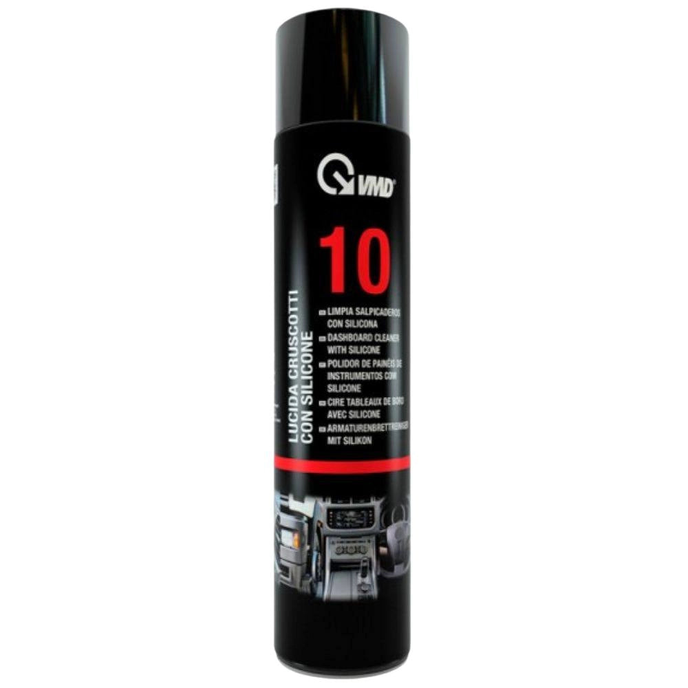 Detergente vmd 10 lucida cruscotti auto e superfici interne con silicone 600ml