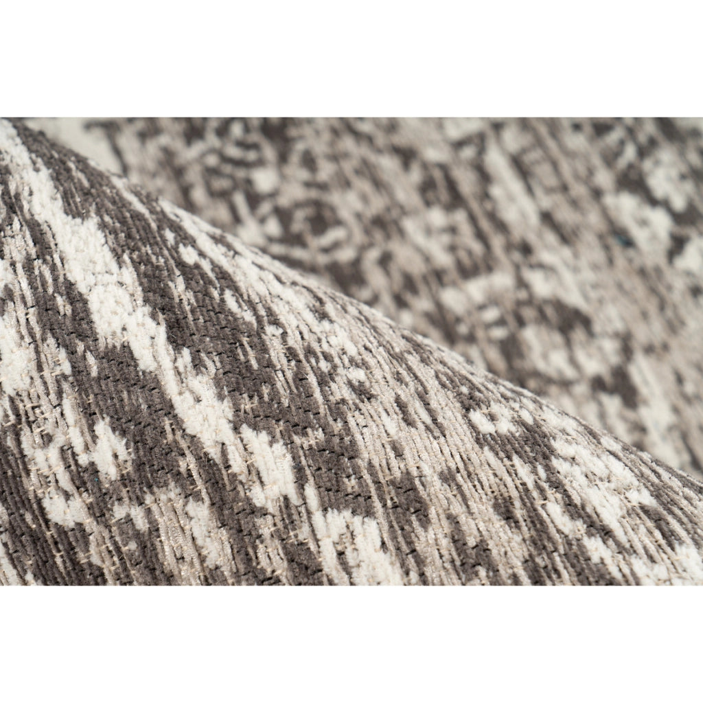 Tappeto Davis 400 grigio con decoro orientale 80x150 cm