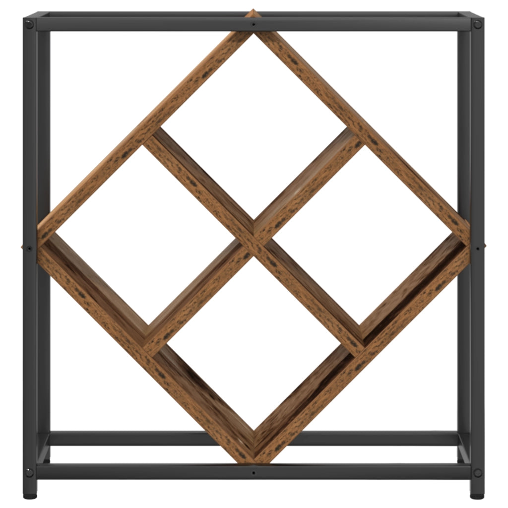 Portabottiglie in Legno Vecchio 51x18x52,5 cm in Legno Ingegnerizzato