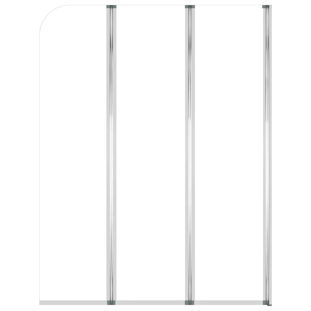 Set di 2 box doccia box doccia bagno arredamento casa accessori per montaggio a parete 104x130 cm vetro temperato trasparente 02_0003744