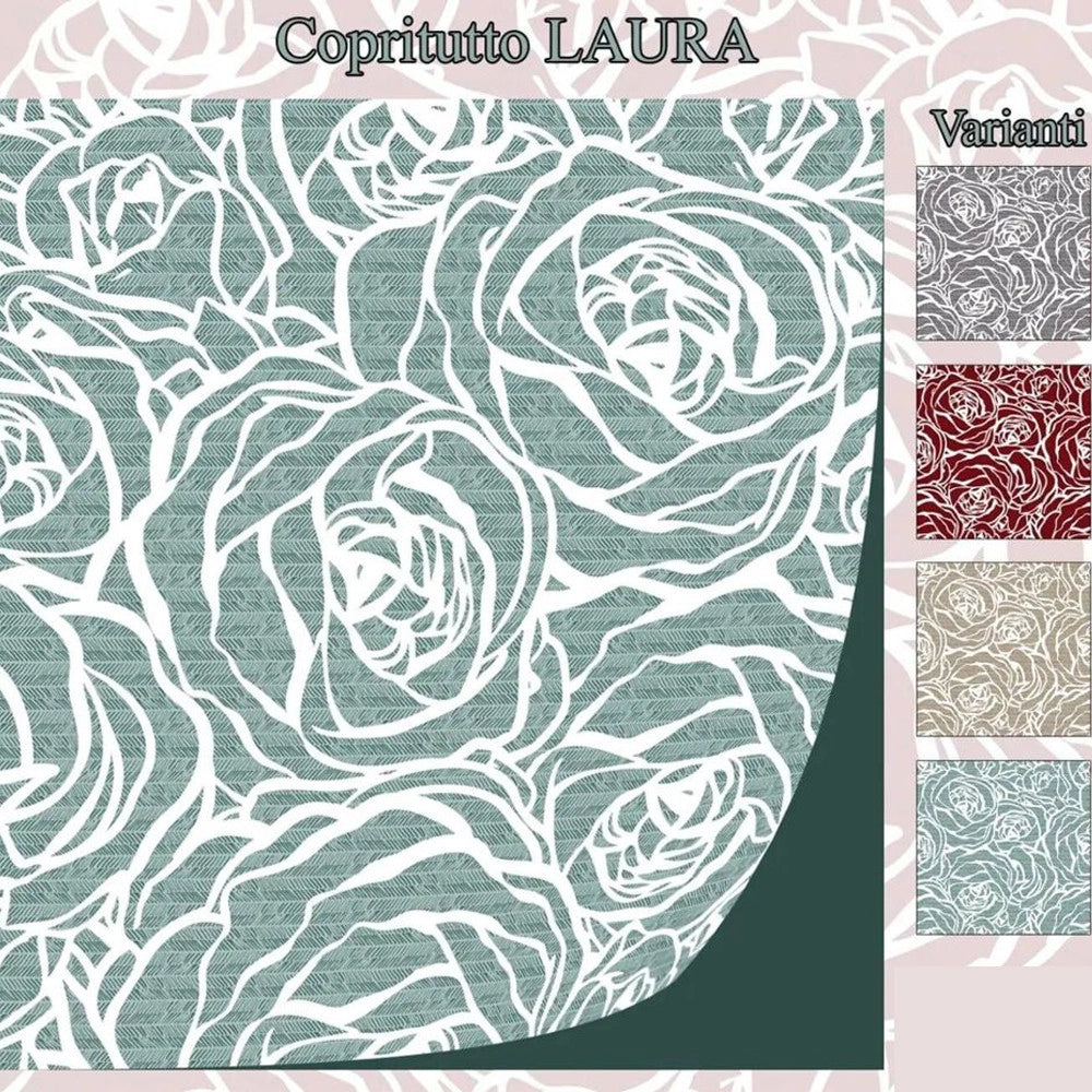 Trade Shop - Telo Copritutto Foulard Multiarredo Divano Letto Poltrona Vari Colori Laura -