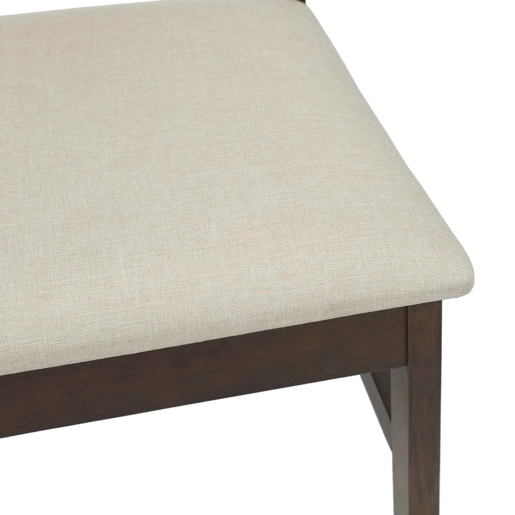 Sedia da pranzo 2 pcs Marrone chiaro e chiaro 42020501