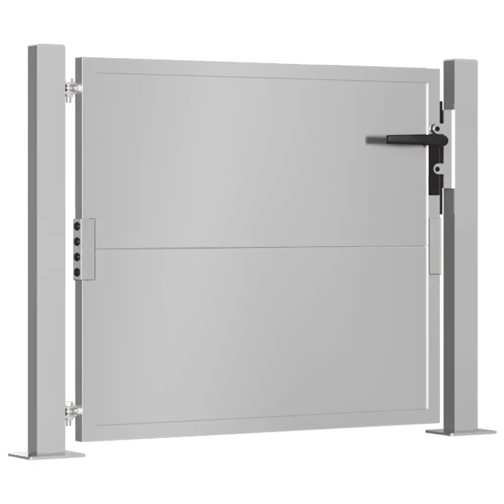 Cancello da Giardino 105x80 cm in Acciaio Corten