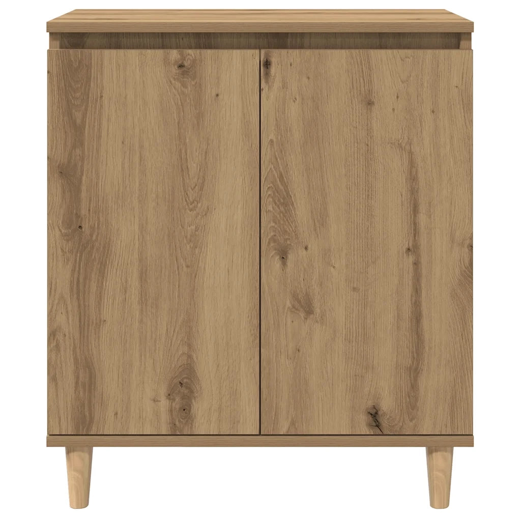 Credenza Rovere Artigianale 60x35x70 cm in Legno Multistrato 856477