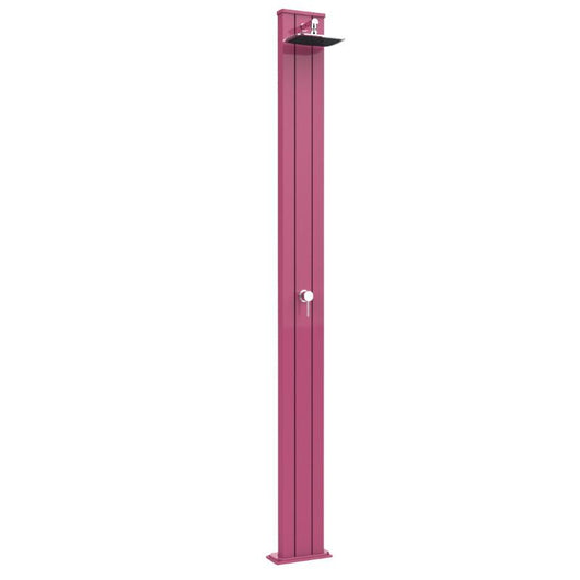 Doccia Solare In Alluminio Spring S 30 Litri Con Miscelatore Colore Fuxia Cv-A200/4003